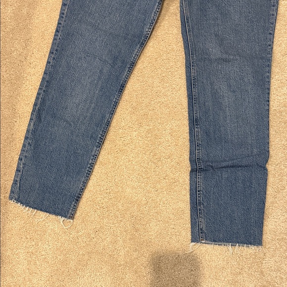 ASOS High Rise Blue Jeans - Picture 4 of 4